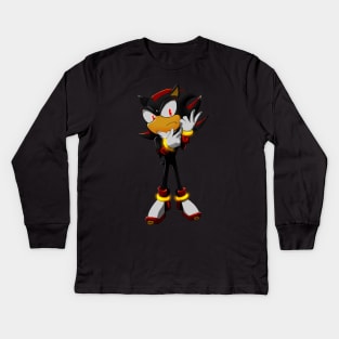 Shadow the Hedgehog Kids Long Sleeve T-Shirt